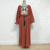  Kimono Caftan Arab Burka Turkish Modest Kaftan Jalabiya 2022 Muslim Abaya Dubai Morocco Islamic Clothing Thobe Bat Sleeve Prayer Women Maxi Dress Abaya