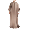 Wholesale Cotton Linen Casual 2022 Design Muslim Loose New Arabic Men's Islamic Robe Thobe