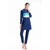 2022 European And American Foreign Trade Women's Clothing Amazon AliExpress Color Matching Slim High Elastic Three-piece Swimsuit Suit