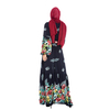 The New Cross-border Women's Clothing Exclusively for AliExpress Europe And The United States Puts on Loose Printed Dress