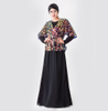 2022 Modest Fashion Embroidery Islamic Loose Islamic Muslim Maxi Dresses Dubai Abaya