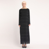 New Dubai Maxi Dresses Couture Shop Modest Fashion Islamic Muslim Open Abaya