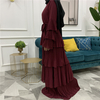 Amazon AliExpress Hot Sale New Fashion And Elegant Round Neck Cake Skirt Long Dress