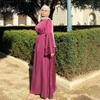 Islamic Dress Modern Arabic Style Modest Fashion Cheap Muslim Maxi Dresses Abaya