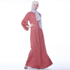 Muslim Robe Lantern Sleeve INS Polka Dot Casual Women' Dress