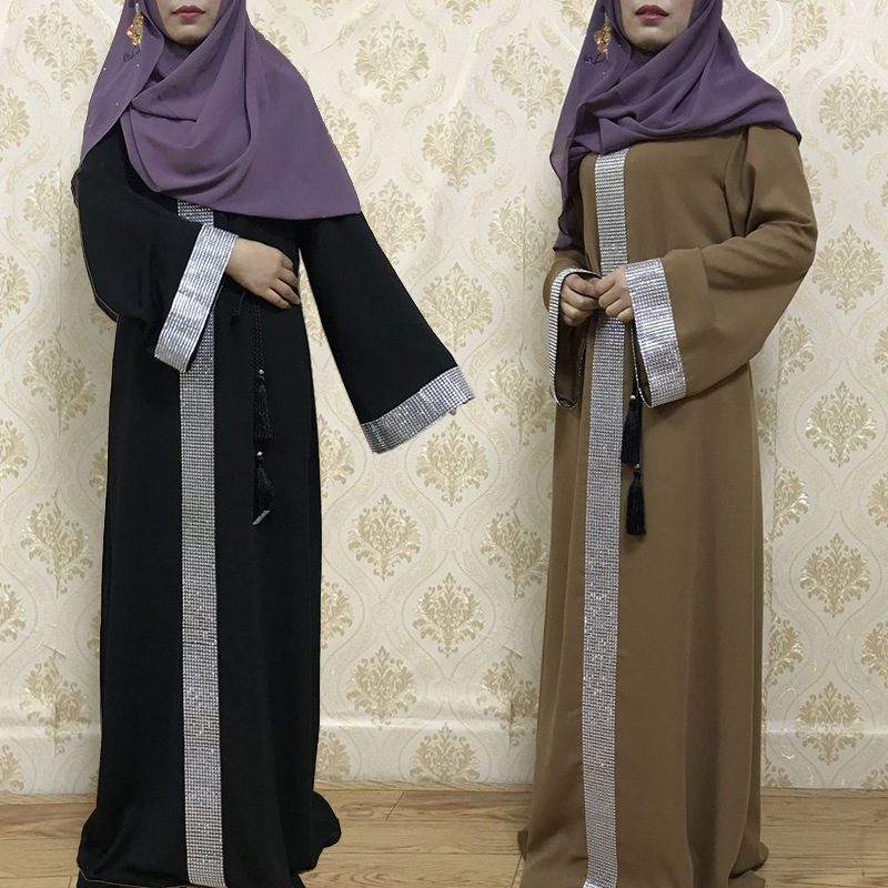  Open Abaya Kimono 2022 Turkish Kaftan Arab Thobe Dubai Jalabiya Modest Morocco Burka Muslim Bat Sleeve Caftan Islamic Clothing Prayer Women Maxi Dress Open Abaya