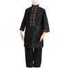 2022 Kids Muslim Islamic Cotton New Arabic Design Casual Men's Wholesale Robe Thobe