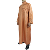 2022 Arabic Design Casual Muslim Islamic Cotton New Men's Wholesale Robe Thobe