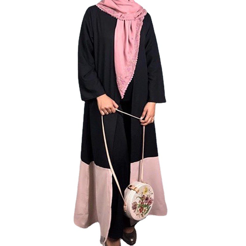  Dubai Jalabiya Modest Turkish Islamic Clothing Burka Arab Thobe Abaya Kaftan Caftan Kimono 2022 Muslim Bat Sleeve Morocco Prayer Women Maxi Dress Open Abaya