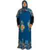 Muslim Design Printed Dubai Women Middle East New Islamic Wholesale Casual Robe Abaya