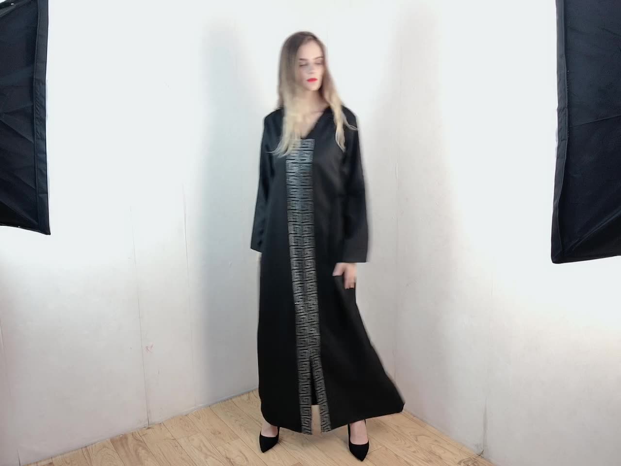 Open Abaya Jalabiya Modest Muslim Kaftan Islamic Clothing Arab Bat Sleeve Abaya Dubai Burka Morocco Thobe Kimono Turkish 2022 Caftan Prayer Women Maxi Dress Open Abaya