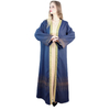  Abaya Burka Jalabiya Islamic Clothing Bat Sleeve Arab Turkish Dubai Jilbab Kimono Caftan Kaftan Muslim Modest 2022 Thobe Prayer Women Maxi Dress Open Abaya