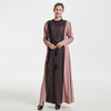  Open Abaya Jalabiya Bat Sleeve Arab Thobe Islamic Clothing Morocco Dubai Caftan Turkish Kaftan 2022 Modest Kimono Burka Muslim Prayer Women Maxi Dress Open Abaya