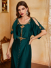 Modest Lady Skirt Women Dubai Maxi Dresses Cardigan Long Sleeve Islamic Dubai Women's Abaya