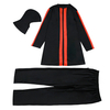  Plus Size Fabric Muslim Sportswear Modest Islamic Clothing Swimming Cap Pants 2021 3 Pieces Full Cover Swimwear Women Fashion Swimwear Swimsuit Burkini