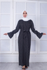 Women Dubai Modest Designer Ladies European New Muslim Plus Size Maxi Dresses Islamic Abaya