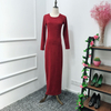 Manufacture Modest Designer Women Dubai Ladies Muslim Plus Size Maxi Dresses Islamic Abaya