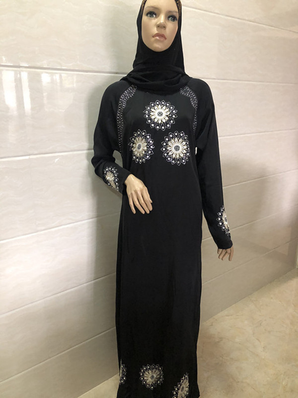  Arab Turkish Modest 2022 Jilbab Thobe Jalabiya Kimono Burka Muslim Islamic Clothing Dubai Caftan Kaftan Prayer Women Maxi Dress Abaya