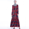 Ramadan New Muslim Abaya Large Lattice Lace Dress AliExpress Women's Robe Spot