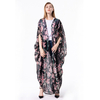 European and American trend chiffon cardigan loose and thin bat sleeve thin robe women