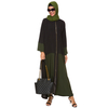 Cross-border Source of Middle Eastern Muslim Muslim Women's Dresses Plus Size Long-sleeved Women's Chiffon