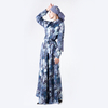 Long Sleeve Modest Fashion Islamic Loose Islamic Muslim Maxi Dresses Dubai Abaya