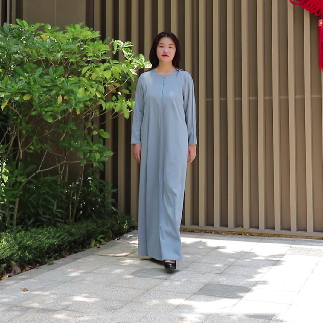  Dubai Jalabiya Islamic Clothing Jilbab Thobe Muslim Kaftan Caftan Burka Turkish Dubai Jalabiya 2022 Prayer Women Maxi Dress Abaya