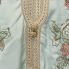  Embroidery Open Muslim Dress Kaftan Islamic Clothing Fabric Borka Shop Wholesale Modest Muslimah Women Kimono Abaya