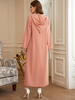 Casual Maxi Dresses Modest Southeast Asia Women Islamic Dubai Fabric Dubai Clothing Abaya