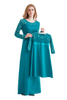 Kids Islamic Modern Modest Fashion Designs Arabic Maxi Dresses Muslim Abaya