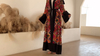 Foreign Trade Hot Sale New Fashion Robe Printing Retro Hit Color Cardigan Muslim Abaya Cardigan