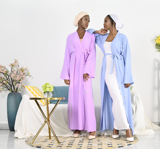 Ladies Maxi Dresses Elegant Arabic Islam New Modest Fashion Fancy Muslim Abaya