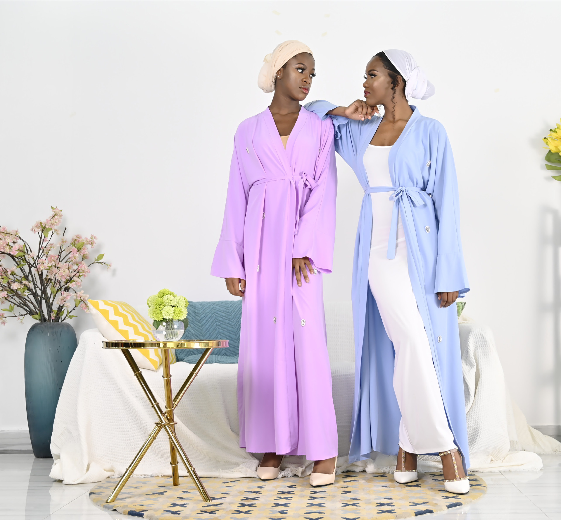 Ladies Maxi Dresses Elegant Arabic Islam New Modest Fashion Fancy Muslim Abaya