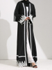 Modest Fashion Cardigan Indian Modern Arabic Islam Maxi Dresses Muslim Abaya