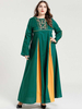  Turkish Women Muslim Dresses Islamic Clothing Dubai Burka Burqa Femme Borka Vetements Turkish Cotton Musulmane Modest Kaftan Hijabi Fabric Fashion Maxi Dress Abaya
