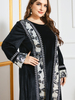  Borka Islamic Clothing Hijabi Dubai Burka Vetements Musulmane Ladies Modest Burqa Women Jalabiya Muslim Dresses Femme Afgan Turkish Maxi Dress Abaya