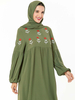 Vetements Women Cotton Turkish Borka Femme Islamic Clothing Hijabi Burqa Muslim Dresses Fabric Fashion Kaftan Modest Turkish Musulmane Burka Dubai Maxi Dress Abaya