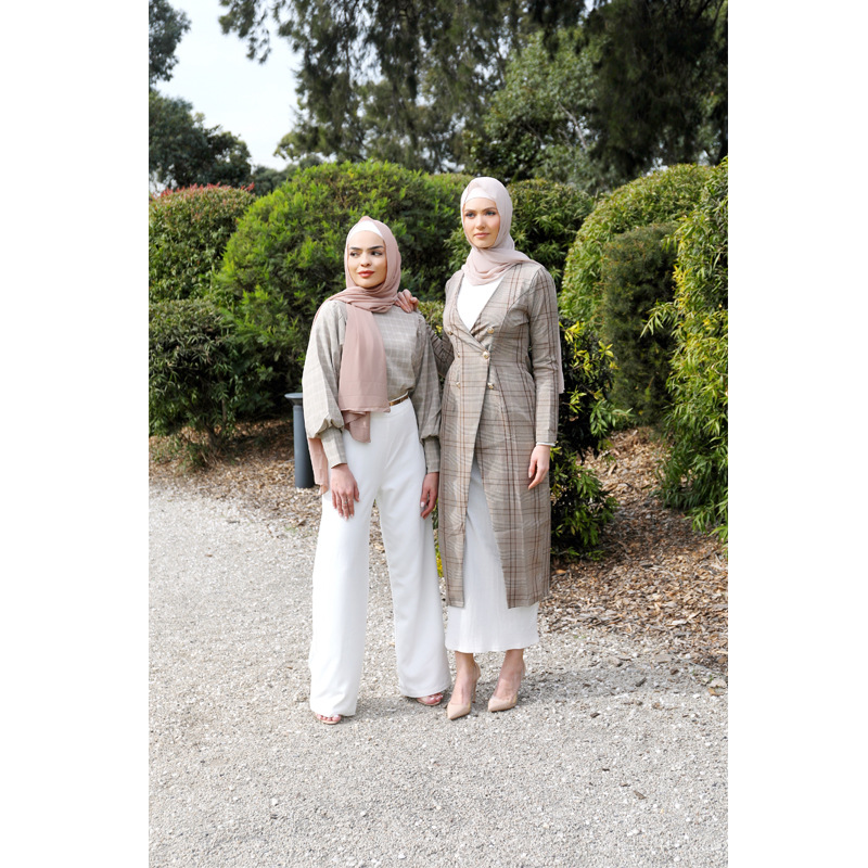 Turkish Style New Design Modest Fashion Islamic Muslim Online Shop Coat