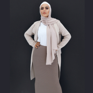 Modest New Design Muslim Dubai Wholesale Fashion Middle East Lady Dress Skirt