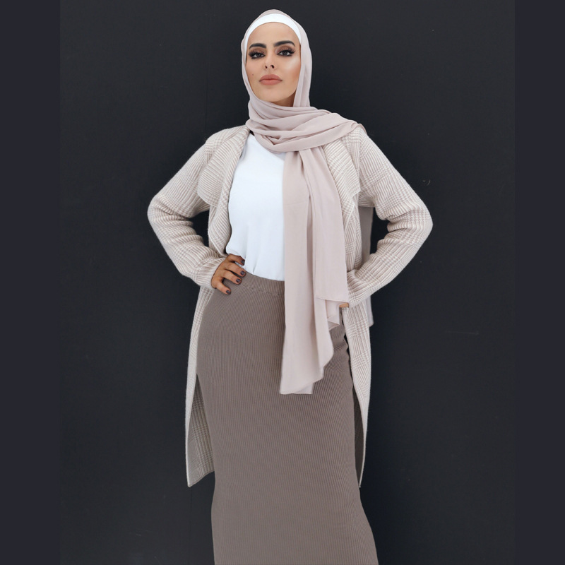 Modest New Design Muslim Dubai Wholesale Fashion Middle East Lady Dress Skirt