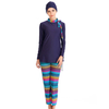 Plus Size Printed Islamic Fashion Muslim Wholesale Lady Women's Modest Swimwear Burkini