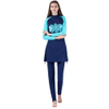 Plus Size Women's Islamic Muslim Modest Wholesale Lady Fashion Swimwear Burkini