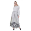 2022 Muslim Muslim Embroidered Dress Cross-border Women's Clothing Middle East Southeast Asia Cross-border
