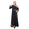 2022 New Muslim Robe Cardigan Classic Loose Dress Abaya Spot
