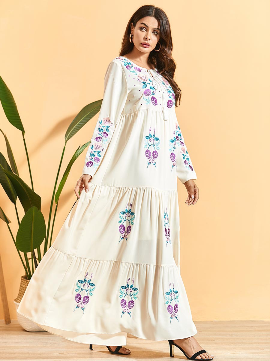  Kaftan 2022 Jilbab Burka Islamic Clothing Thobe Women Jalabiya Modest Prayer Caftan Muslim Kimono Modern Dubai Arabic Maxi Dress Abaya