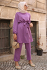  Burka Islamic Clothing Kurti Women 2pieces Dubai Top Printing 2022 Suit Two Piece Thobe Maxi Modest Pants Prayer Muslim Blouse Set