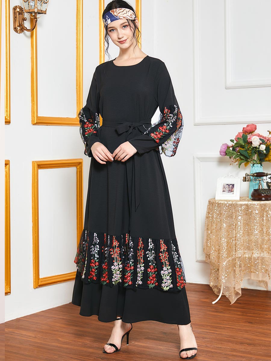  Burka Modest Arabic Islamic Clothing Women Modern Jilbab 2022 Muslim Thobe Caftan Jalabiya Kimono Dubai Kaftan Prayer Maxi Dress Abaya