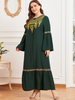 Modern Muslim Women Dubai Kaftan Burqa 2022 Modest Plus Size Burka Jalabiya Thobe Prayer Jilbab Arabic Islamic Clothing Maxi Dress Abaya