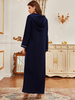  Islamic Clothing Burqa Dubai Prayer Thobe Arabic Modern Kaftan Women Jilbab Burka Modest 2022 Plus Size Jalabiya Muslim Maxi Dress Abaya