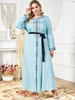  Dubai 2022 Plus Size Prayer Modern Arabic Modest Women Jalabiya Kaftan Muslim Burqa Islamic Clothing Jilbab Thobe Burka Maxi Dress Abaya
